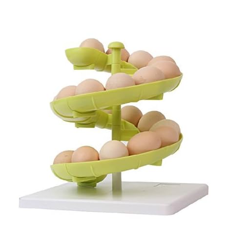 EchoAcc-Cucina-Organizzatore-Pratico-in-Plastica-Contenitore-Helterper-Uova-Verde EchoAcc-Cucina-Organizzatore-Pratico-in-Plastica-Contenitore-Helterper-Uova-Verde