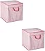 Delta Children Nursery Storage Set, Pink, 48 Piece