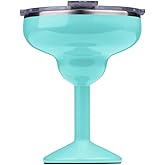 ORCA Rita | Temperature Insulated, Stainless Steel Margarita Glass, Lidded Tumbler for Cocktails, Wine & Cold Drinks — Seafoam