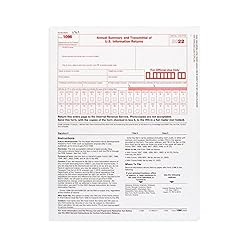 1099 MISC Forms 2022, 4 Part Tax Forms Kit, 25