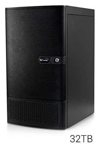 FreeNAS Mini XL (32TB) 8 Bay Compact NAS Storage with ZFS. 8-Core 2.4GHz Processor, 32GB RAM