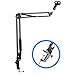 Premium Mic Stand - Microphone Arm And Clamp - Desk Mounted Suspension For Broadcast Quality Recording Including Voiceovers And Podcasts