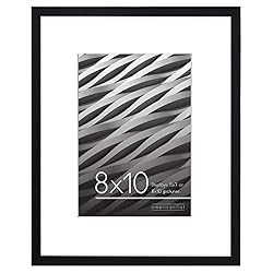 Americanflat 8x10 Picture Frame in Black - Thin