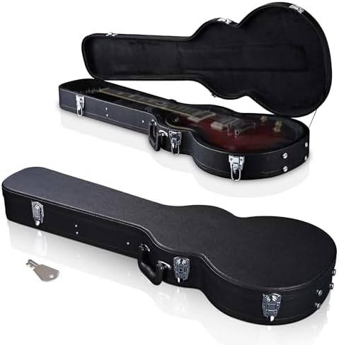 Amazon.com: Gibson SG Bass Hardshell Case Modern, Black : Musical