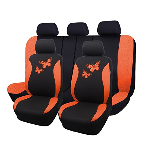 Housses De Siège Voiture Universal Fit - Maille Respirante, Compatible Airbag, Beige