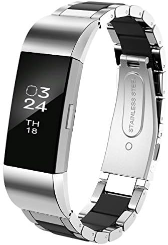 AIUNIT Compatible with Charge 2 Bands, Charge 2 Accessories Replacement Small/Large Wristbands Bracelet Strap Women Men Boys Girls