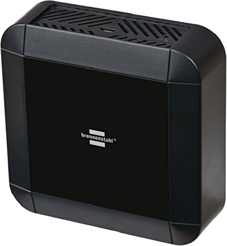Brennenstuhl 1294170Brematic Pro Automation Gateway Smart Home Central 868MHz ptima proteccin de Datos Control por Voz con Amazon Alexa o Mediante Aplicacin Negro 240V