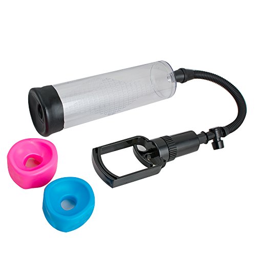 Risingmed Power Pumps, Appareil d’aide à l’érection pour adultes avec 3 manches (S. M, L)