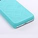 iPhone 6S Case, iPhone 6 Case, W7ETBEN Hidden Back Mirror Wallet Case with Stand Feature and Card Holder for Apple iPhone 6 / iPhone 6S 4.7 inch (Teal)