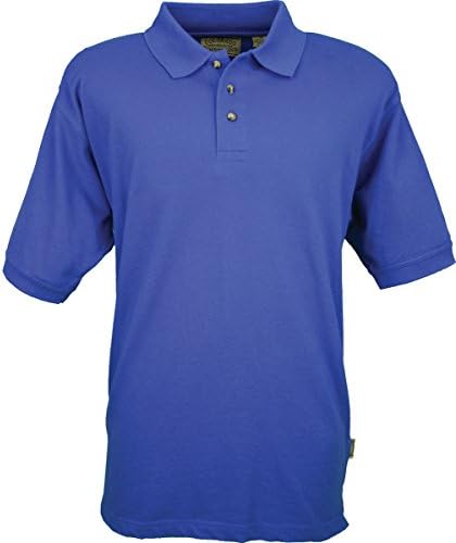 Colorado Timberline Men's Cambridge Polo Shirt Vented Waist w/ Short Sleeves