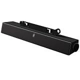 Dell AX510 Sound Bar - PC Multimedia Speakers - 10 Watt (Total) - Black
