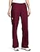 WonderWink Women's Flare Leg Cargo Pant, Wine, X-Large