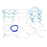 Bestpriceam 18pcs Dental Intraoral Cheek and Lip Retractor for Teeth Whitening