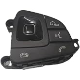 Multi-Function Steering Wheel Button Switch Compatible with Benz E-Class E200 E300 E400 A0999056200 A0999056300(Right)