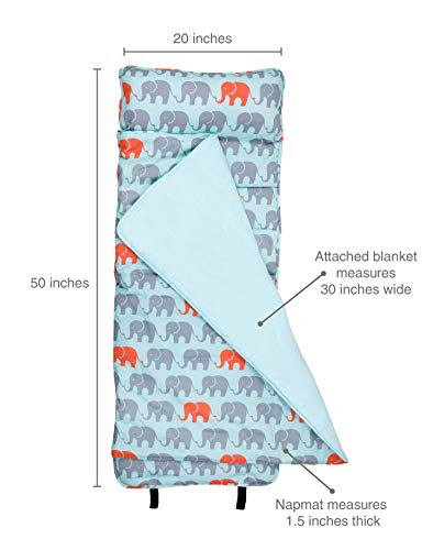 6 Wildkin+28802+Elephants+Original+Pillowcase