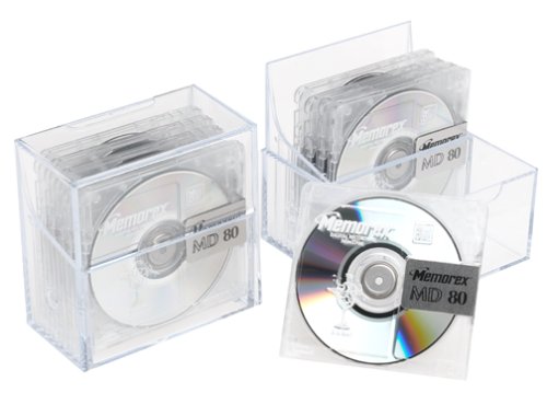 Memorex 80-Minute Minidisc Media (10-Pack) (Discontinued by Manufacturer)