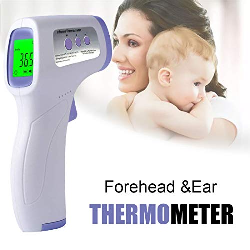 NonContact Forehead Infrared Thermometer, Accurate Digital Thermometer
