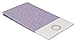 BIRDROCK HOME Folding Cloth Laundry Hamper with Handles - Dirty Clothes Sorter - Easy Storage - Collapsible - Purple and White