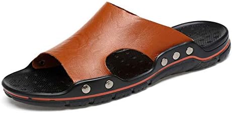 HHXWU Shoes, Men's Shoes, Slippers, Sandals, Non-Slip, Large Size, Beach Shoes