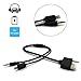 CHELINK 3.5mm AUX USB Music Interface Charge Cable Fit KIA Hyundai Compatible for i6S/6/6Plus/5S/5/5C/i-Pod & i-Pad