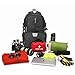 UNCLEGEAR Lightweight Hiking Backpack, Packable Travel Daypack Foldable Nylon Casual Rucksack for Sport School Camping Outdoor 30L Black Backpacks for Men Women