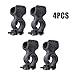 Damomon 360 Degree Rotation Bike Flashlight Mount Holder - 4PCS