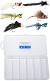 Top Water Bass & Pike Fly Assortment - 6 Flies