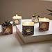 LA JOLIE MUSE Scented Candles Gift Set – Natural Soy Wax Mood Candles, 3 Small Travel Tin Aromatherapy Candles, 400g Mini Stress Relief Portable Essential Oil Candles, Relaxing Gift (Gold Trio)thumb 2