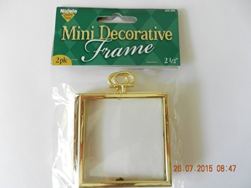 Nicole Mini Decorative Frame 2 1/2