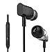 OUCOMI In Ear Earphones with Microphones Black