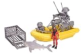 Wild Republic E-Team X Shark Set Playset, Action