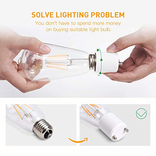 4 JACKYLED+GU24+E26+E27+Adapter