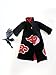 FIGLot 1/12 scale Fabric Akatsuki Robe and Crow for SH Figuarts Uchiha Itachi (Figure NOT included)