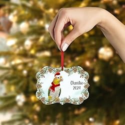 Standing Caique Parrot Christmas Ornament 2024