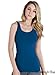 Nikibiki Women's Seamless Spandex Regular Wide Strap Tank