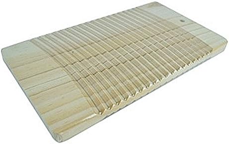 Living Plus Natural Wooden Washing Clothes Washboard for Laundry board (11.8" X 6.7")