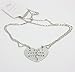 Cosplaywho Best Fucking Bitches Split Heart Pendant Necklace 2 PC