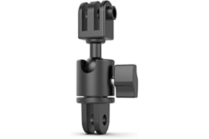 SKEZN Aluminum 360 Degree Rotation Camera Mount, Metal Bracket Adapter Compatible with GoPro Hero 13/12/11/10/9/8/7/(2018) Black, DJI Action 4/3, Sony and Other Action Cameras (Adjustable Adapter Mount)