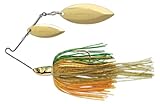 Terminator T1 Spinnerbait-Willow/Willow ,Gold/Gold Blade (Perch, 1/2-Ounce)