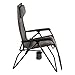 Timber Ridge Balsam Deluxe Zero Gravity Lounger Oversize Outdoor Recliner Chair, Grey