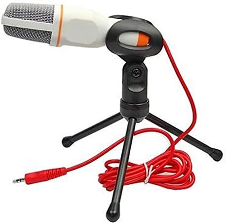 PC Microphone with Tripod Stand, 3.5mm Jack Recording Condenser Microphone for PC Laptop, Smart Phones, Desktop, Podcasting - Image 3