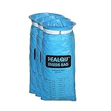 Blue Emesis Bags, Disposable Vomit Bags, 1000ml (24 Pack)