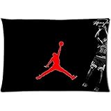 Michael Jordan Printed Design Custom Rectangle Pillow Case 20