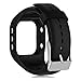 Feskio For Polar A300 Smart Watch Fitness Tracker Replacement Watchband Soft Silicone Rubber Watch Band Wrist Strap Case for Polar A300 Smart Watch (Band Only,No Tracker)