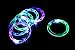 Cofufu 6PCS Fluorescence Stick/Electronic LED Flash Bracelet/Light-Emitting Bracelet + 6 Sets Spare Batteries