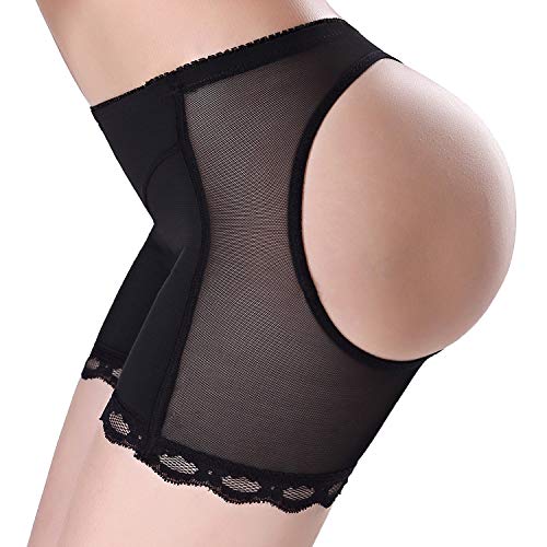 Women's Sexy Butt Lifter Panties-Seamless Enhancer Underwear Girdle Booty Lace Shapewear Body Shaper Tummy Control Boy Shorts - Thumbnail 7