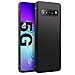 EasyAcc Slim Case for Samsung Galaxy S10 5G[Support Wireless Charging], Matte Black TPU Phone Case Soft Ultra Thin Back Protective Cover Compatible with Samsung Galaxy S10 5G