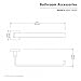 KRAUS Bathroom Accessories - Towel Ring in Chrome