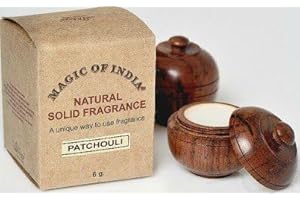 Natural Solid Patchouli Perfume, 6 Grams, Made in India