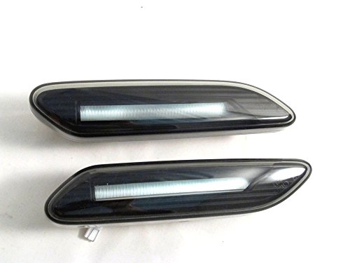 Tuning Signal Lamp Side Marker Light Smoke Lens/Black Housing Amber LED Light for MINI COOPER Countryman Pacemean